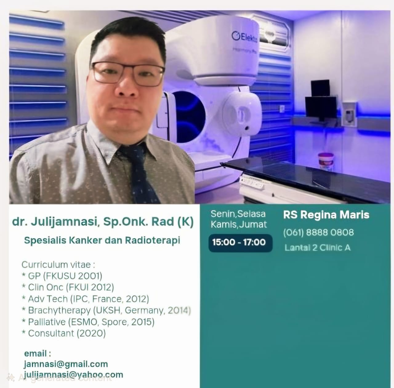 Dr. Juli Jamnasi Sp.Onk.Rad (K)